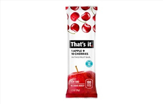 THAT´S IT -Barra FRUIT BAR APPLE + CHERRY