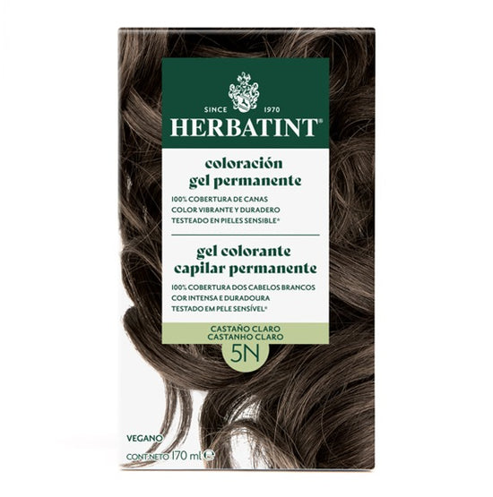Herbatint-Tinte permanente en gel 5N Castaño Claro