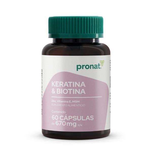 Pronat-Keratina & Biotina 60 Cápsulas
