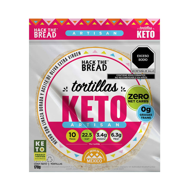 Tortillas Keto Cero Carbohidratos Sin Azúcar
