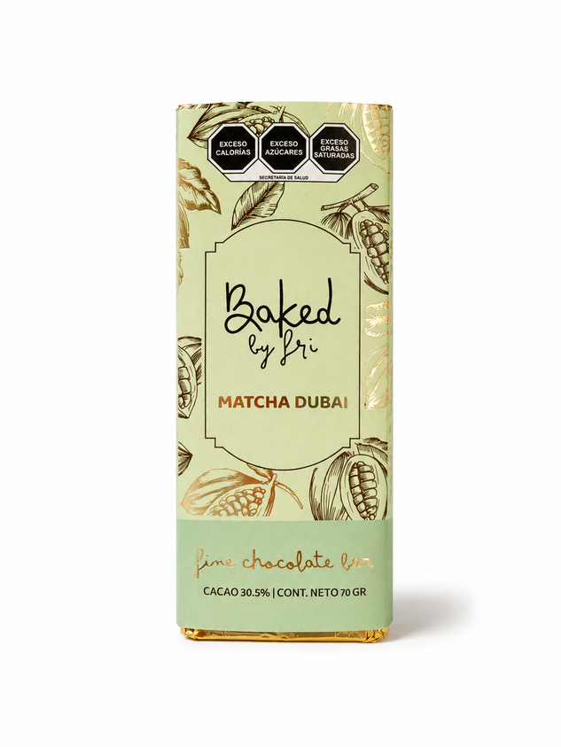 Baked by Fri-Barra Matcha dubai 70 Gr