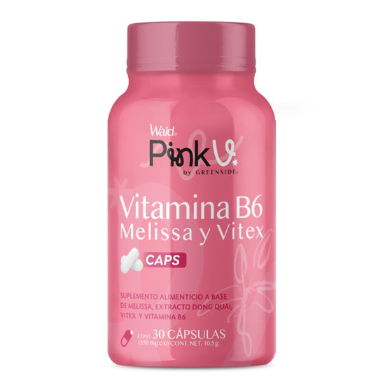 GREENSIDE-Vitamina B6 Melissa y Vitex 30 CAPS