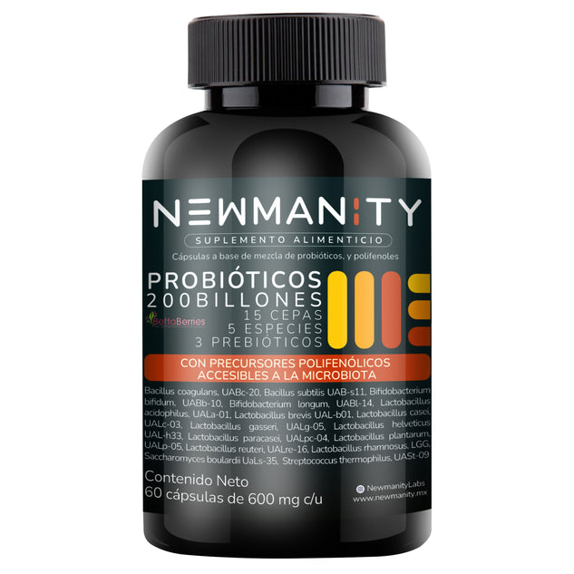 Newmanity-Newbiotics Probioticos 200 billones