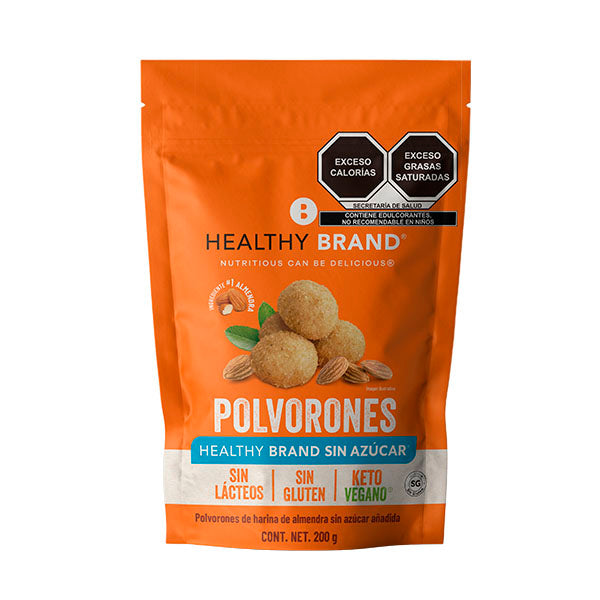 Healthy Brand - Keto Polvorones Nuez
