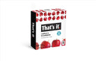 THAT´S IT -Caja 5 piezas FRUIT BAR APPLE + CHERRY