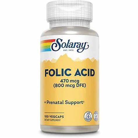 SOLARAY - Folic Acid 470 mcg