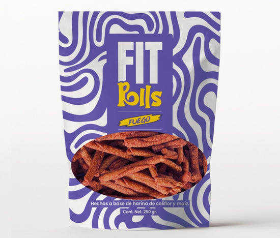 Sin Culpa Snacks-FitRolls Fuego 250gr