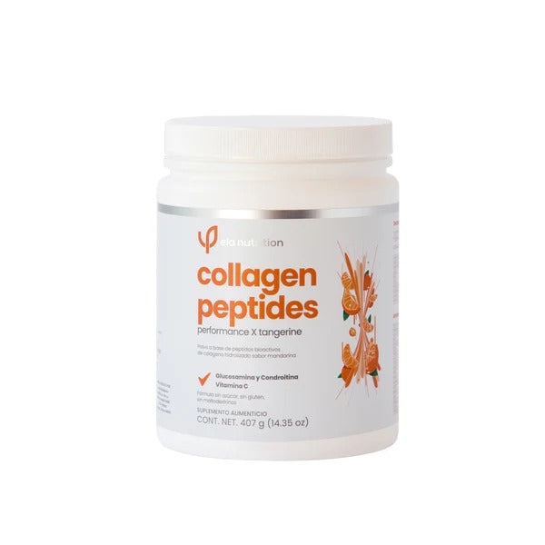 Ela Nutrition -  Collagen Peptides Performance  X Tangerine - naranja
