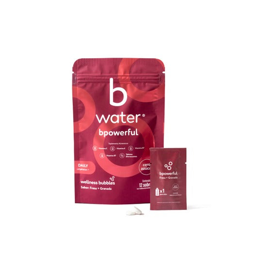 Bwater-Bpowerful sabor Fresa + Granada