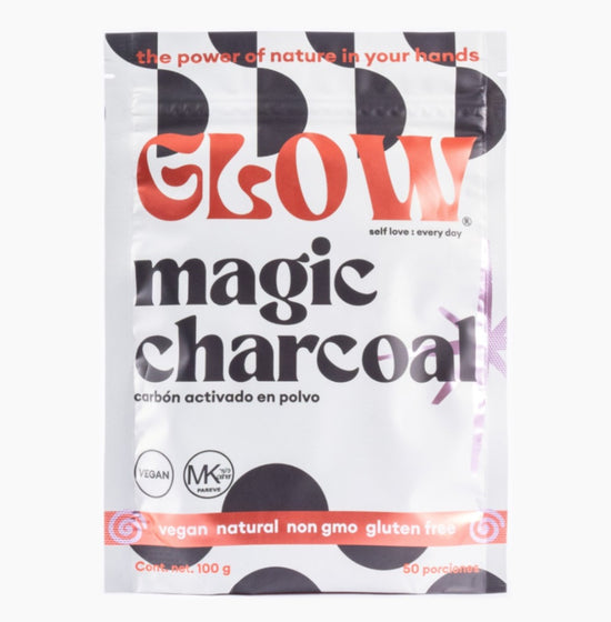 GLOW Superfoods-Carbón Activado en polvo 100g