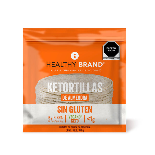 Healthy Brand - Ketortillas de Almendra - Solo CDMX