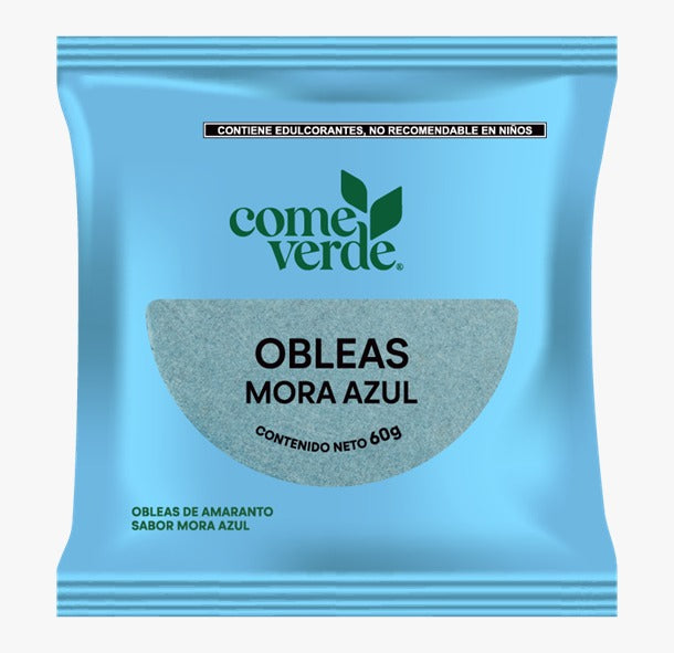 Come Verde-Obleas Mora Azul