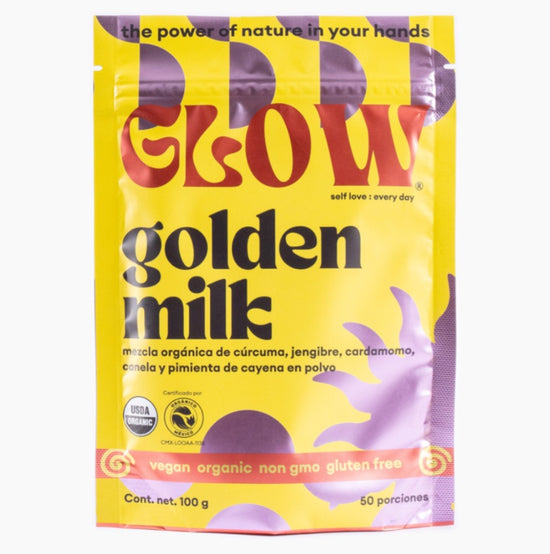 GLOW Superfoods-Golden Milk Orgánica 100g