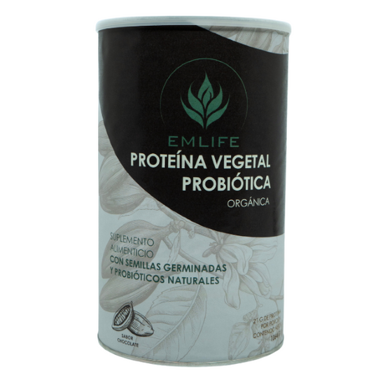 EMlife-Proteína Vegetal Probiótica Chocolate 1 kilo