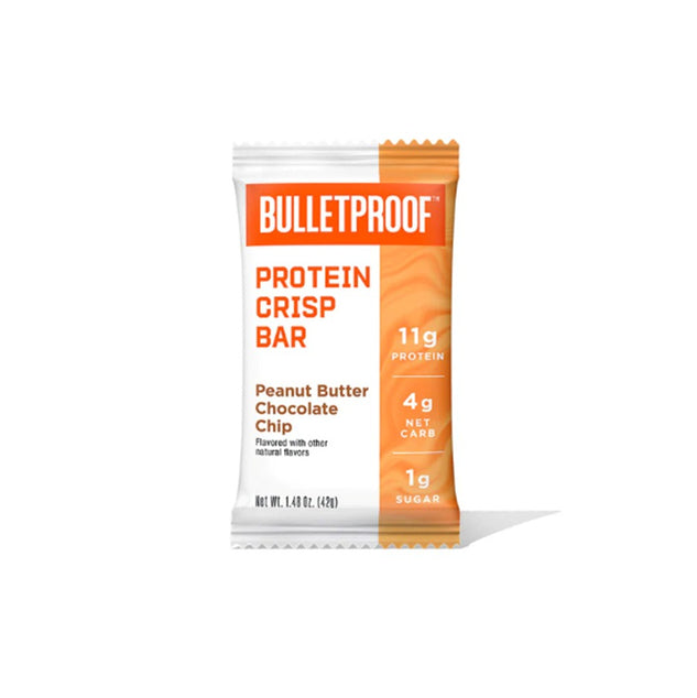 BulletProof-Protein Crisp Bar Peanut Butter Chocolate Chip
