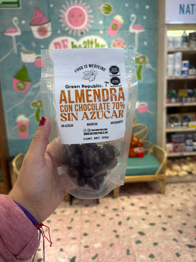 Green Republic-Almendra Chocolate sin azúcar
