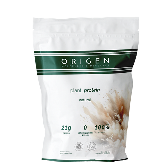 ORIGEN-Proteina Vegetal Natural 480 gr