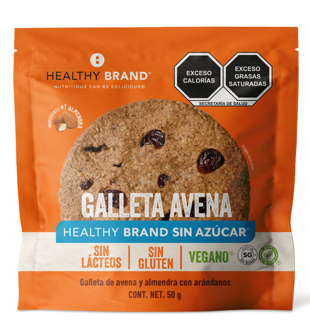 Healthy Brand - Galleta De Avena Arándano