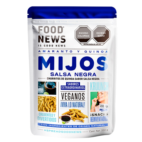 FOOD NEWS -MIJOS SALSA NEGRA 350gr