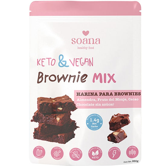 Soana-Keto & Vegan Brownie Mix