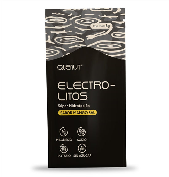 QUENUT-Sobre de Electrolitos Sabor Mango Sal
