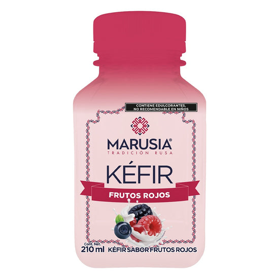 Kéfir Marusia Sabor Frutos Rojos 210 ml (Sólo CDMX)