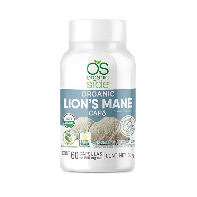 ORGANIC SIDE-LION´S MANE 60 CAPSULAS