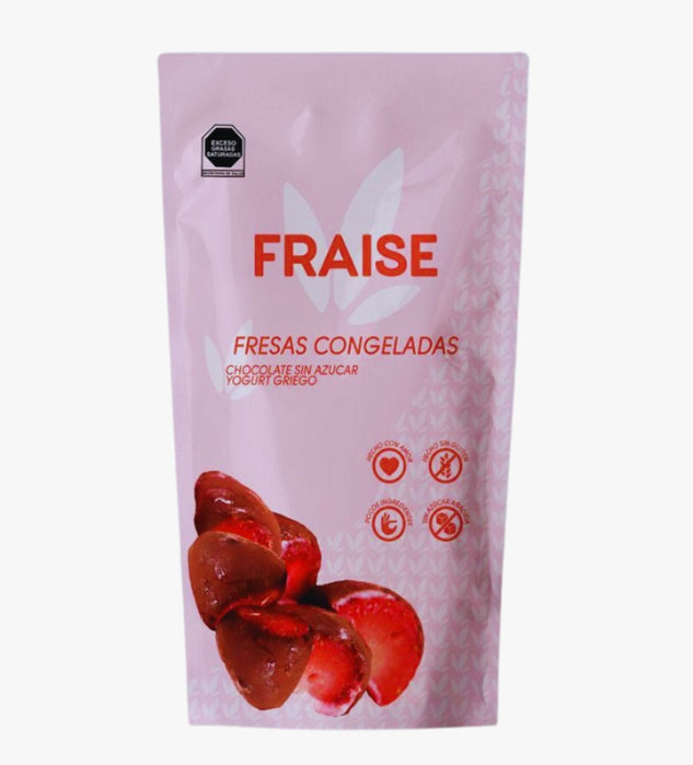 Fraise Frozen Goods-Fresa congelada con yogurt y chocolate (Sólo CDMX)