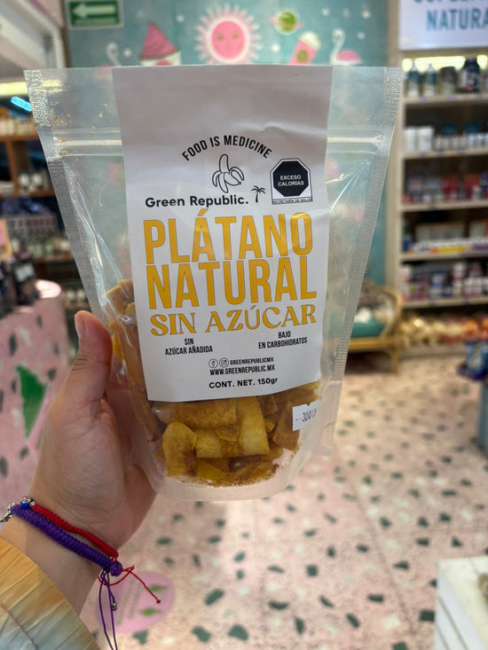 Bolsa Plátano Natural sin azúcar 150 gr