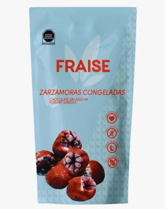 Fraise Frozen Goods-Zarzamora congelada con yogurt y chocolate (Sólo CDMX)