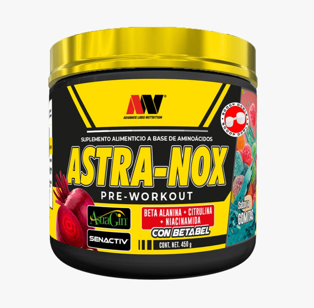ADVANCE LABS NUTRITION -ASTRA-NOX con AstraGin sabor Gomitas