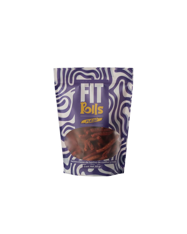 Sin Culpa Snacks-FitRolls Fuego 60gr