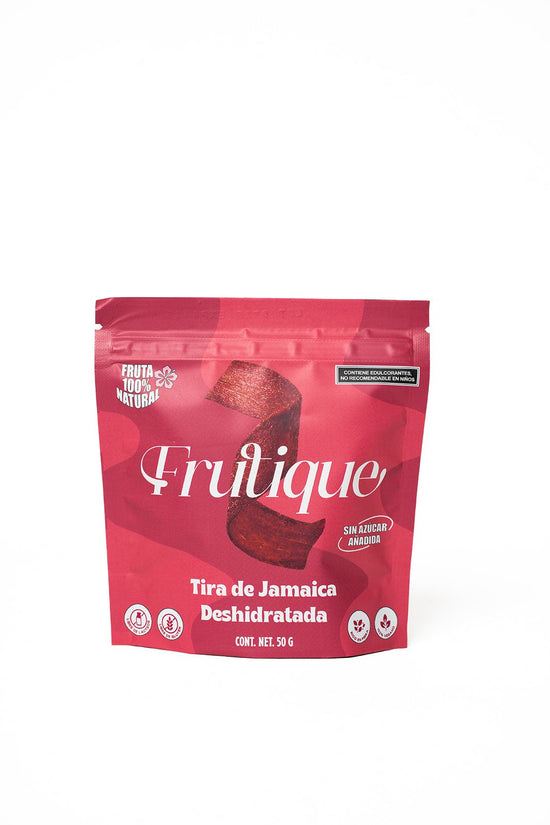Frutique-Tira de Jamaica Deshidratada Sin Azúcar Añadida