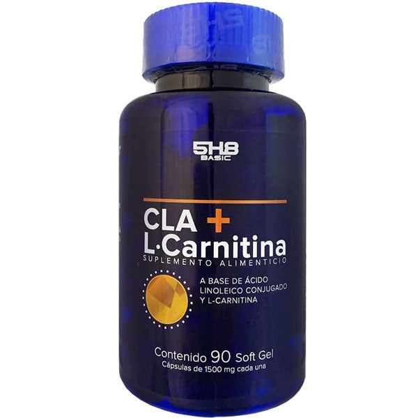 5H8 Nutrition-L-Carnitina + CLA 90 caps