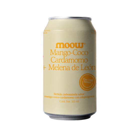 Moow-Mango Coco Cardamomo + Melena de león 355ml