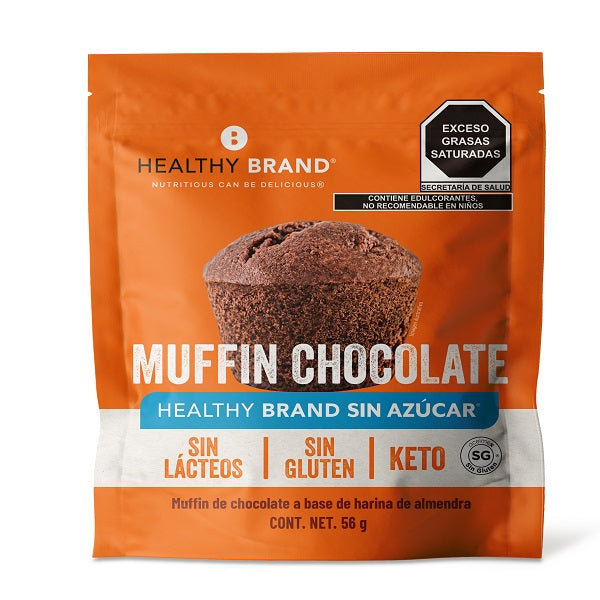Healthy Brand - Keto Muffin Chocolate - Solo CDMX