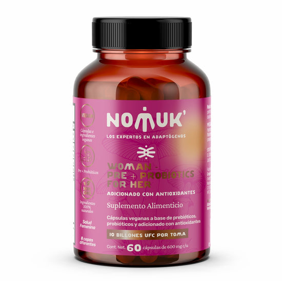 NOMUK -WOMAN - PRE + PROBIOTICS FOR HER