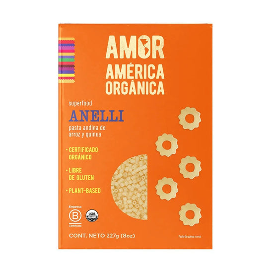 América Orgánica - Pasta Andina de Arroz y Quinoa - Anelli