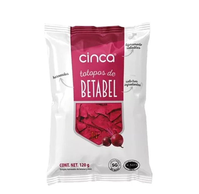 Cinca Totopo Betabel 120gr