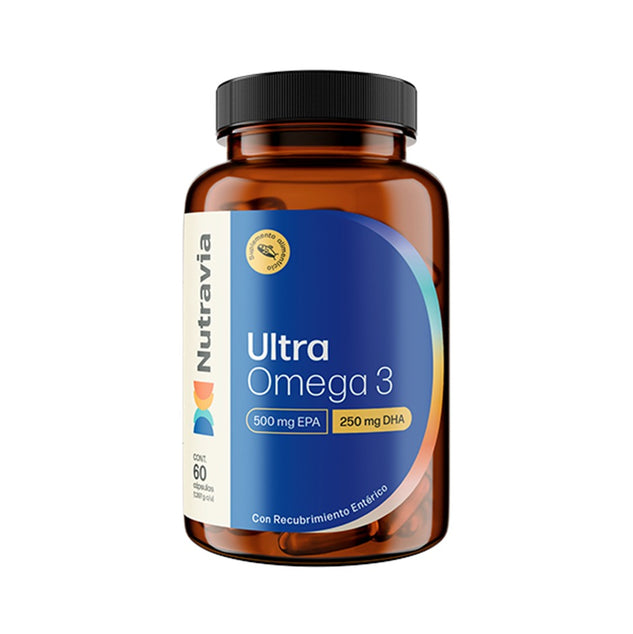 NUTRAVIA - Ultra Omega 3 500mg EPA 250mg DHA 60 Cap