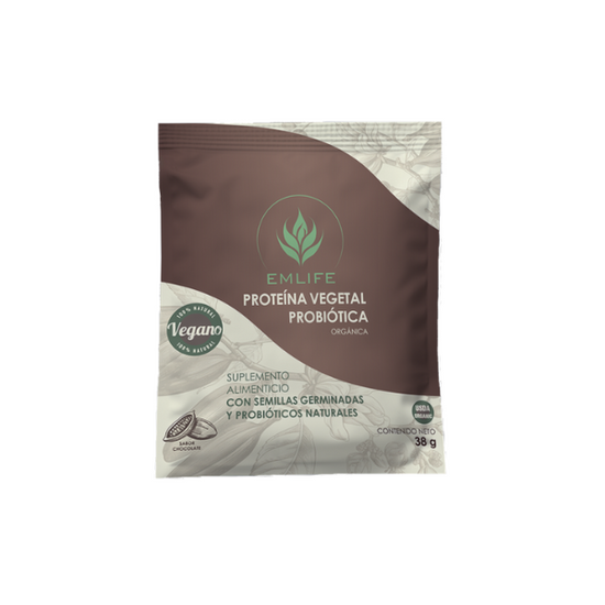 EMlife-Sachets de Proteína Vegetal Probiótica Germinada