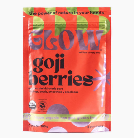 GLOW Superfoods-Goji Berries Orgánico 100g
