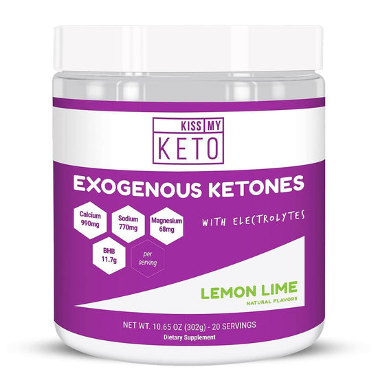 Kiss My keto exogenous ketones Lemon Lime