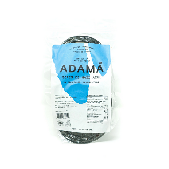 ADAMA - Sope de maiz azul - Solo CDMX