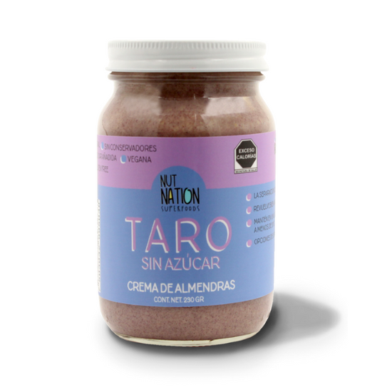 NUT NATION - Crema de almendras sabor Taro
