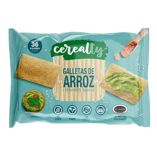 CEREALTY - Galleta de Arroz con Sal de Himalaya 150g