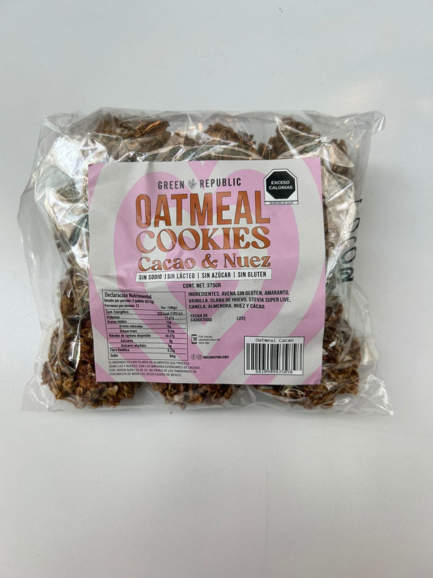 Oatmeal cookies Cacao & Nuez