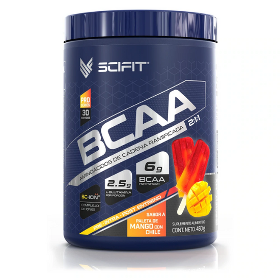 SCIFIT - BCAA sabor Mango con Chile 450 g