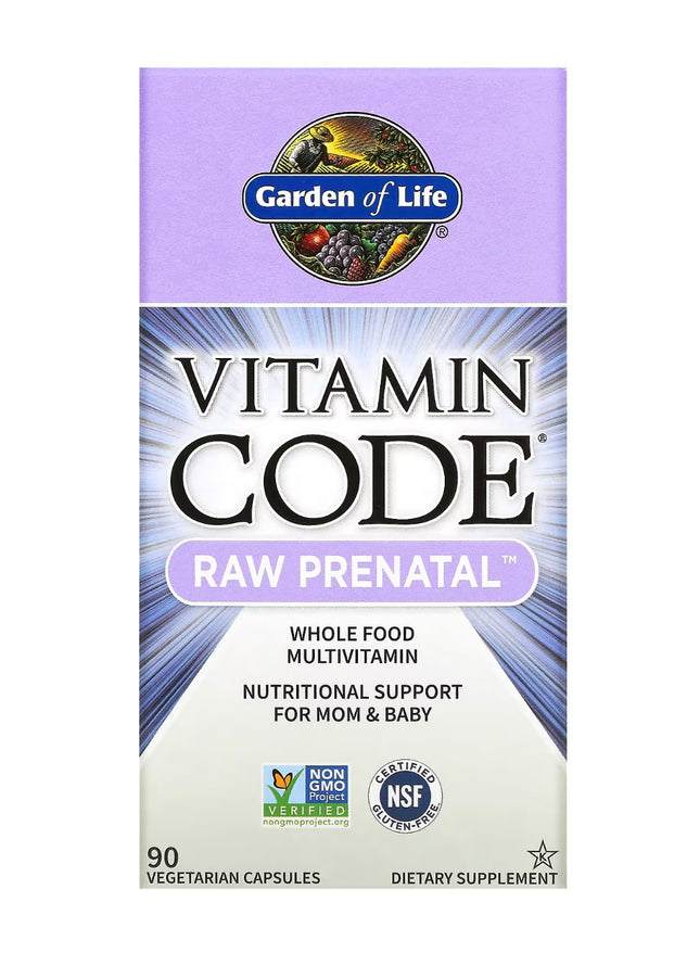 Garden Of Life - Vitamin Code Raw Prenatal 90 cápsulas