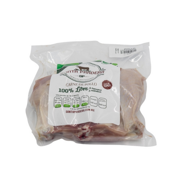 Pierna y Muslo de Pollo (500 g aprox) - Solo CDMX